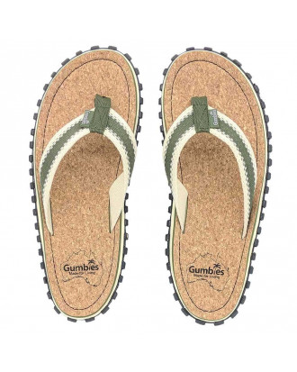 Gumbies Corker Flip Flops de la Cork