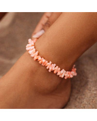 Glezna Pink Coral Chain Pura Vida
