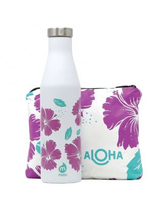 Set de voiaj Aloha Mizu, sticla termos si geanta