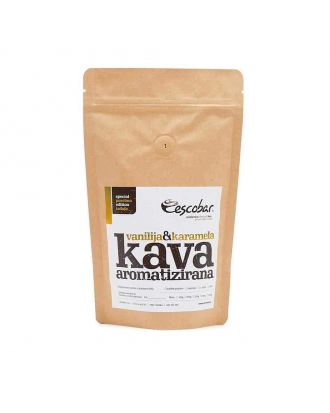 Cafea aromată Escobar Vanilla - Caramel 100 Gr