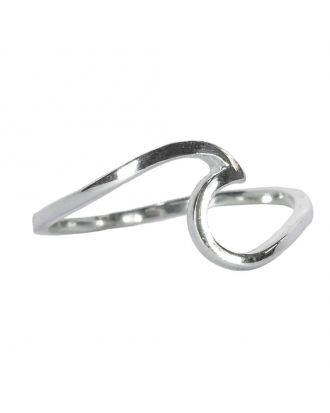 Srebrni prstan Wave Ring Silver Pura Vida-AFR-420